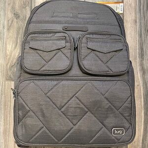 Lug Legacy Puddle Jumper Backpack Brushed Gunmetal
